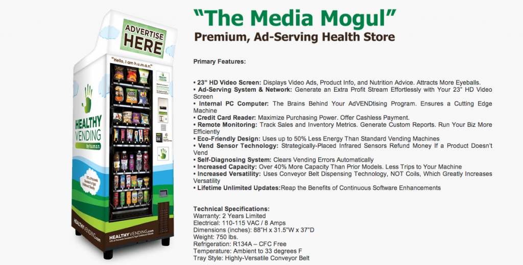 media mogul vending