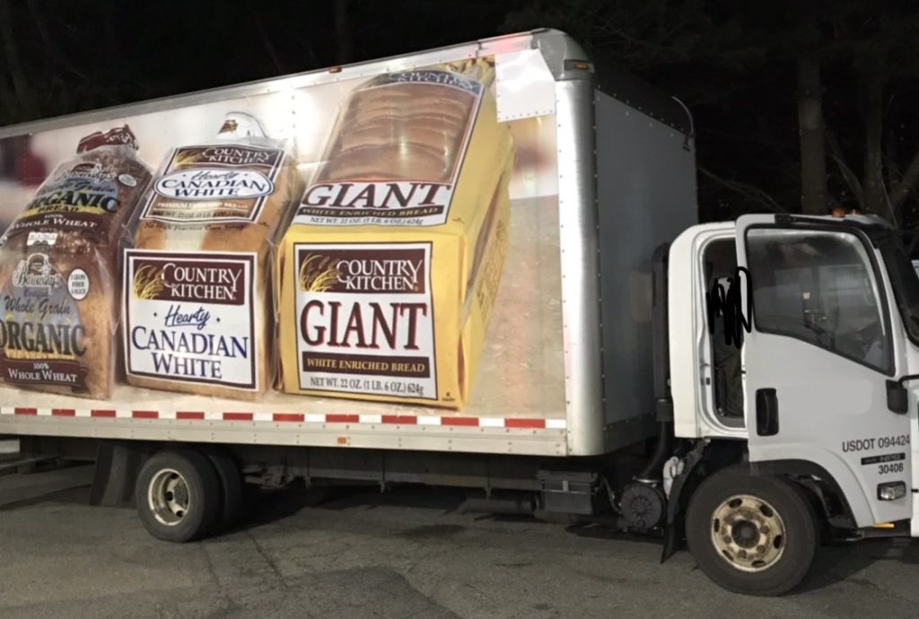 NJ bread truck